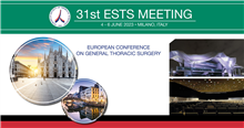 Interactive Program now Available: 31st European Conference on General Thoracic Surgery, Milan, Italy