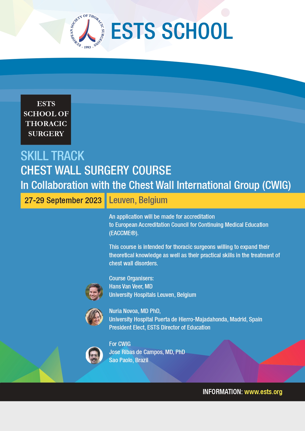 ESTS Course on Chest Wall Surgery