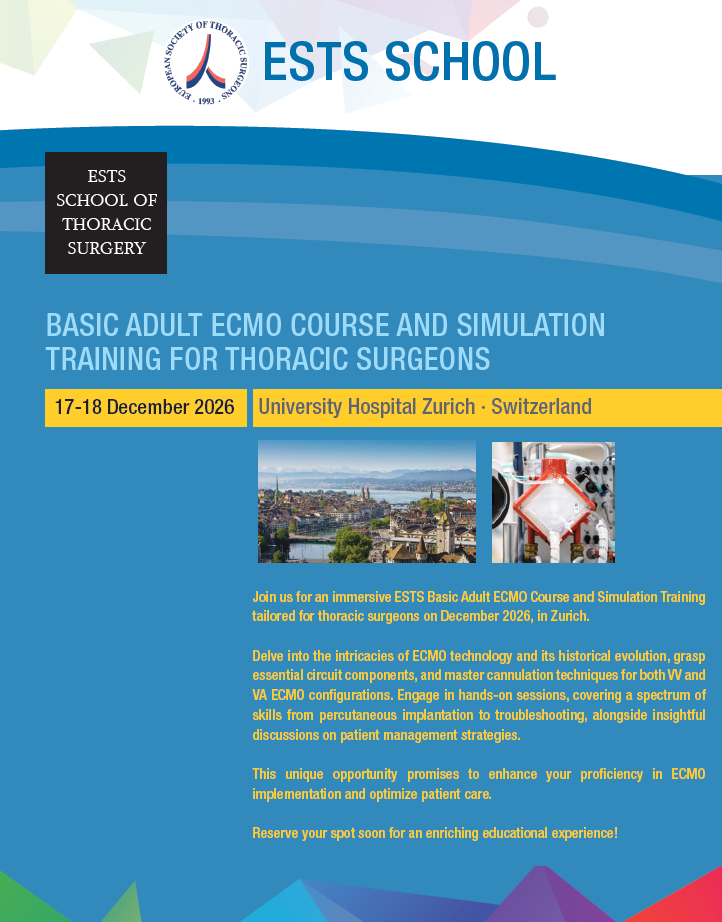 Basic Adult ECMO Course and Simulation Training 