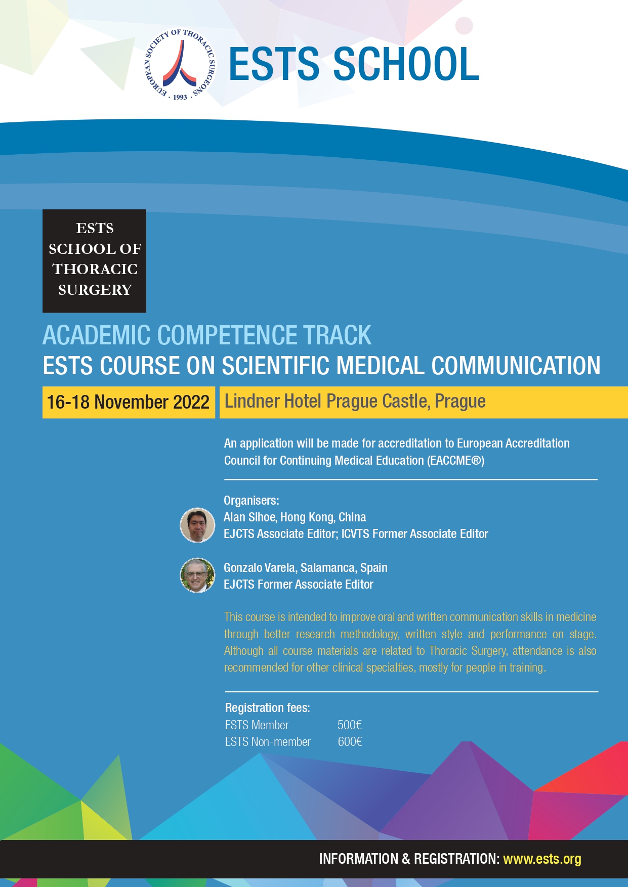 ESTS Course on Scientific Medical Communication