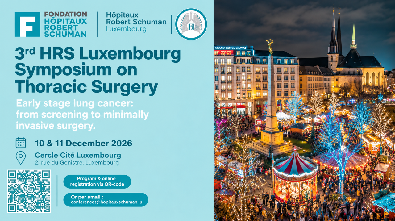 3rd HRS Luxembourg Symposium of Thoracic Surgery – Endorsed by ESTS