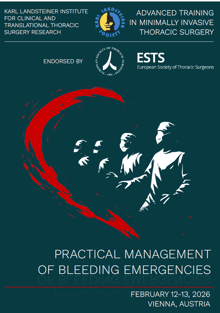 Minimally Invasive Thoracic Surgery: Practical Management of Bleeding Emergencies – Endorsed by ESTS