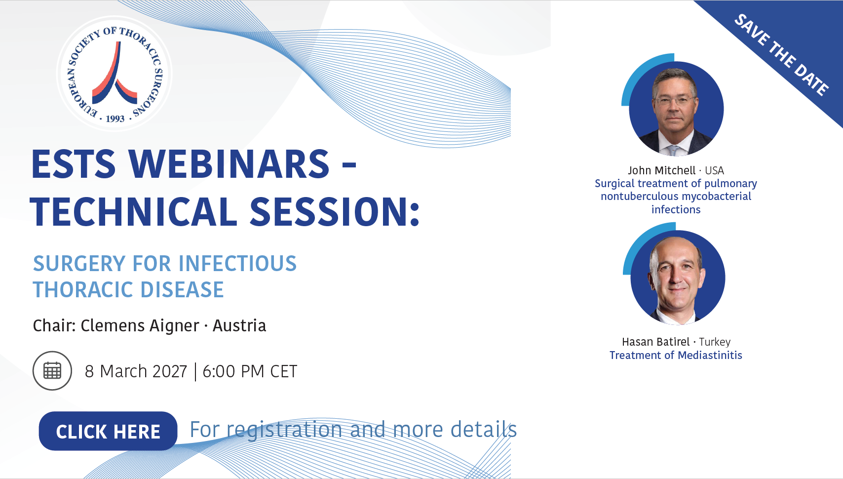 ESTS Webinar | Surgery for Infectious Thoracic Disease