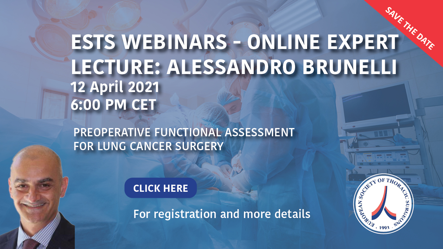 ESTS Webinar:  Preoperative Functional Assessment for Lung Cancer Surgery