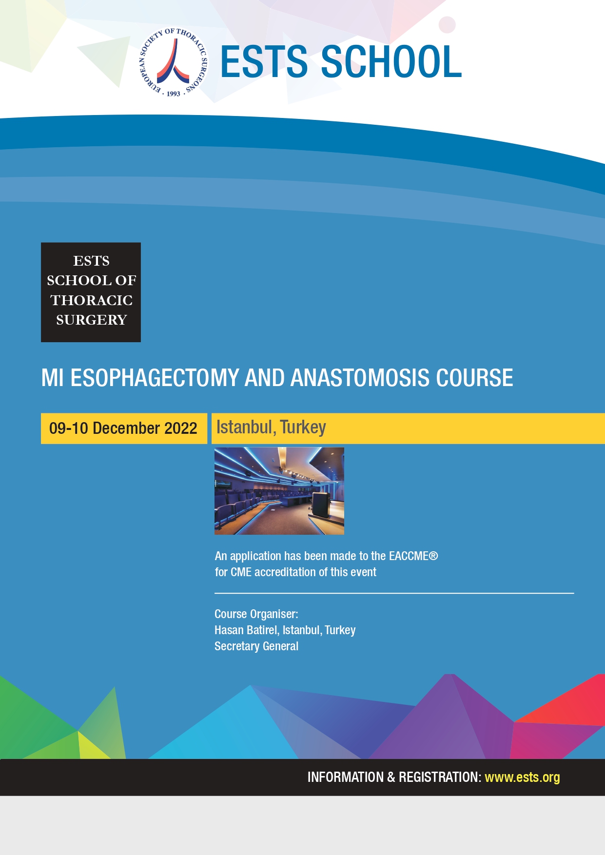 Registration Open for MI Esophagectomy and Anastomosis Course image
