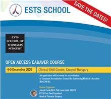 Registration Open for ESTS Open Access Cadaver Course in Szeged