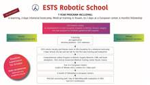 Applications Open for ESTS Robotic School Fellowship