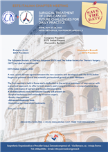 First ESTS Italian Chapter Meeting 2022, Rome, Italy 27 - 28 May 2022